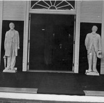 Statues at Methodist House